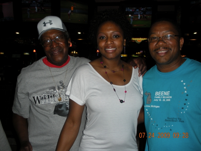 Willie, Melody and Paul enjoying seeing each other once again in Atlanta